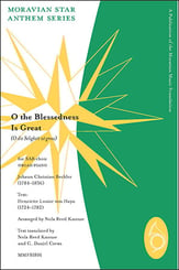 O the Blessedness Is Great SAB choral sheet music cover